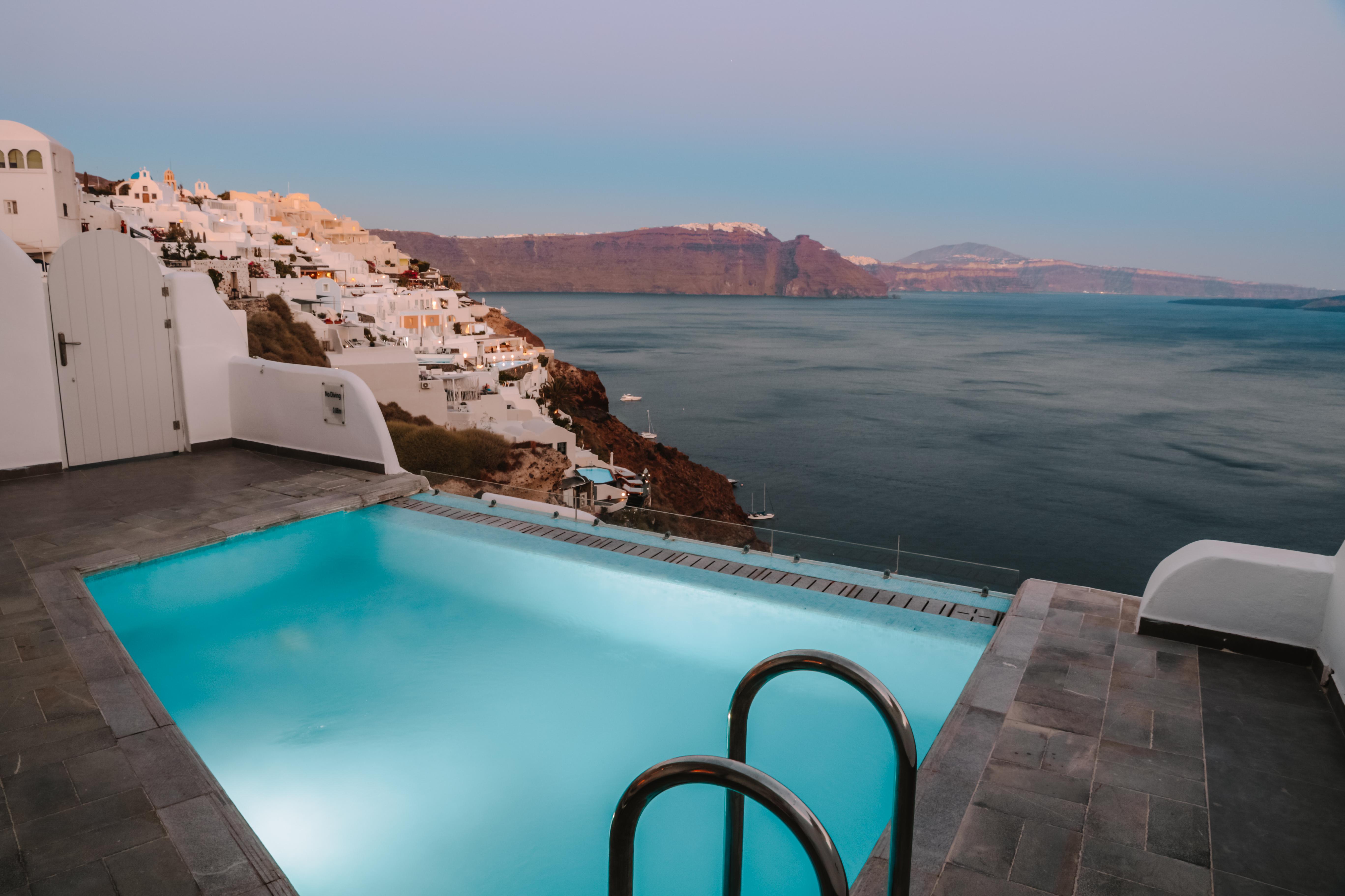 Santorini Secret Suites & Spa, Small Luxury Hotels Of The World Oía Eksteriør billede