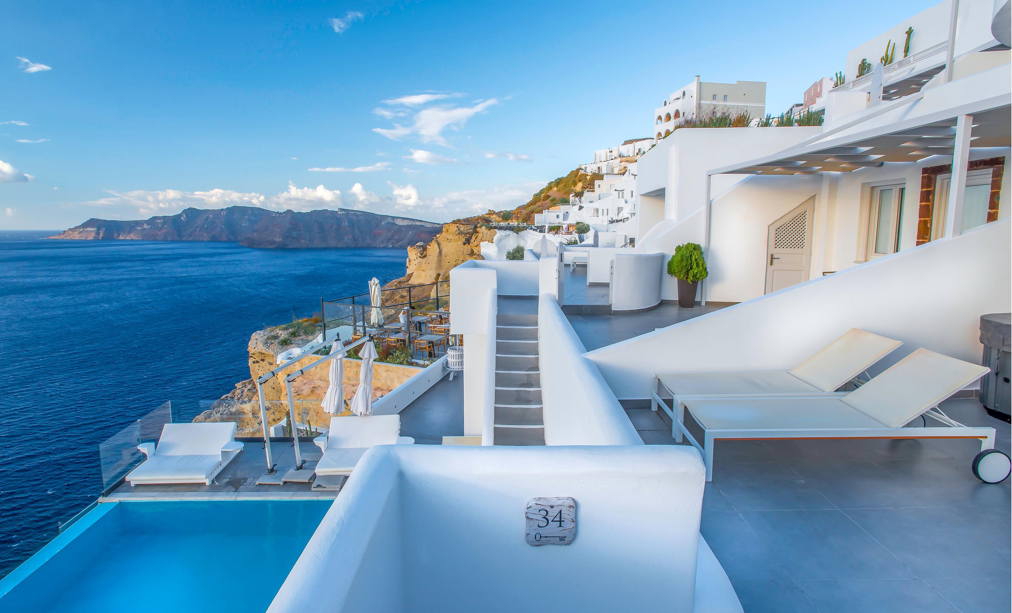 Santorini Secret Suites & Spa, Small Luxury Hotels Of The World Oía Eksteriør billede