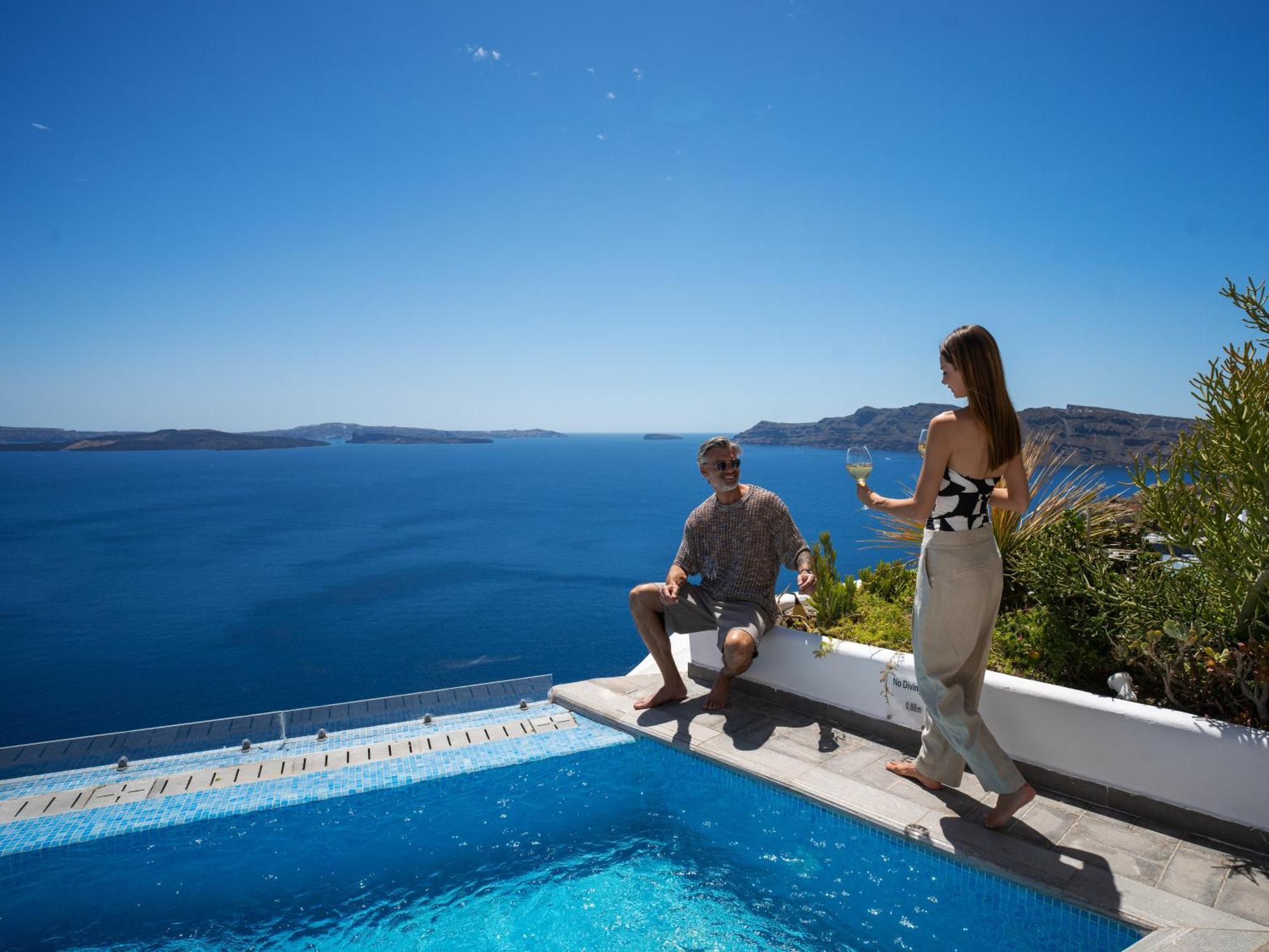 Santorini Secret Suites & Spa, Small Luxury Hotels Of The World Oía Eksteriør billede